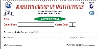 Admission Form